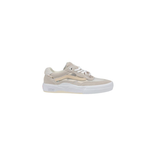 Vans Beige Suede Leather Athletic Sneakers