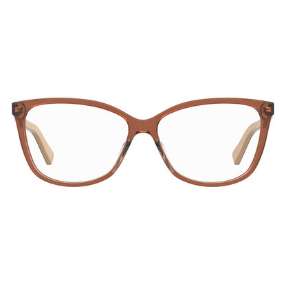 Love Moschino Rote Acetat-Rahmen