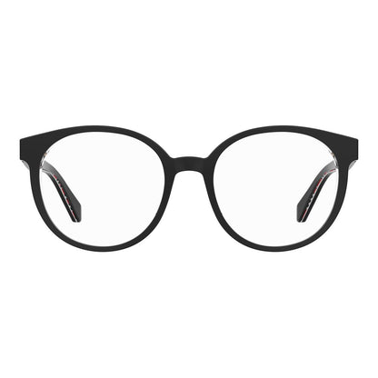 Love Moschino Schwarzer Acetat-Rahmen