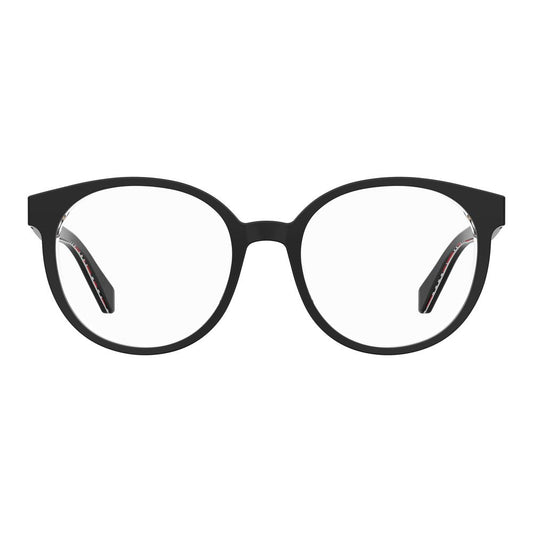 Love Moschino Schwarzer Acetat-Rahmen