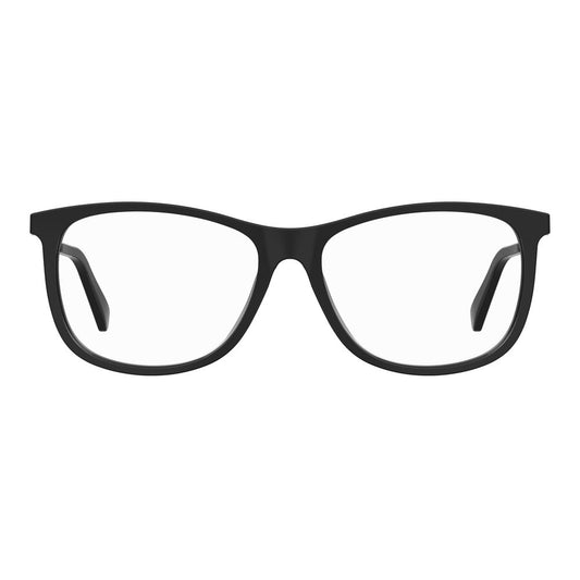Love Moschino Schwarzer Acetat-Rahmen