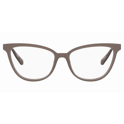Love Moschino Braune Acetat-Rahmen