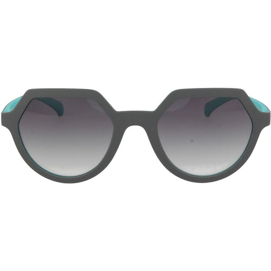 Adidas Schwarze Plastiksonnenbrille