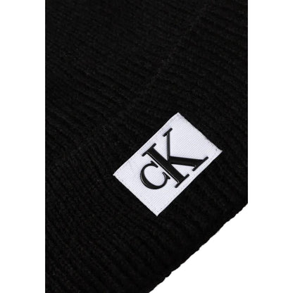 Calvin Klein Jeans Schwarze Marabu Kappen Baseballmütze