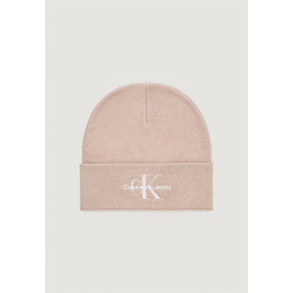 Calvin Klein Jeans Beige Baumwolle Kappen Baseballmütze
