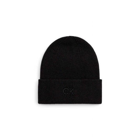 Calvin Klein Schwarze Bio-Baumwollmützen Baseballmütze