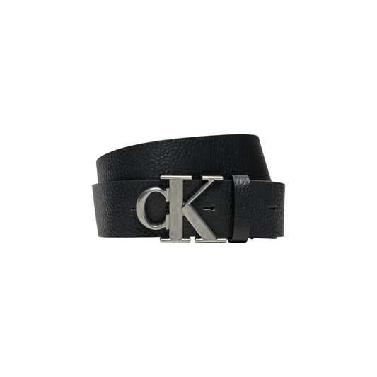 Calvin Klein Jeans Schwarzer Ledergürtel