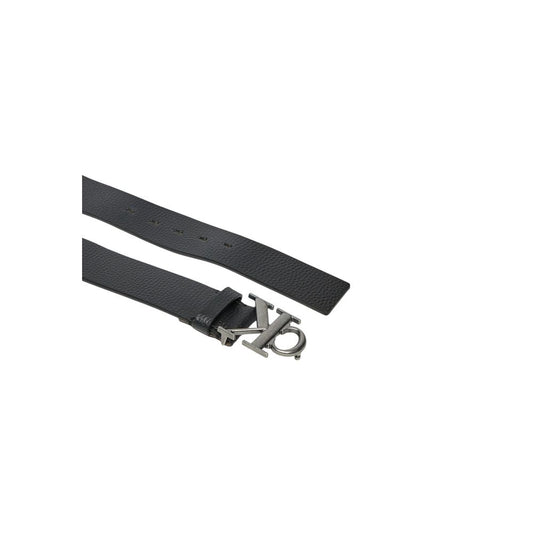 Calvin Klein Jeans Schwarzer Ledergürtel