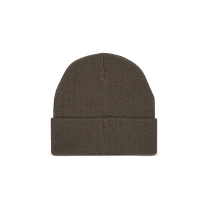Calvin Klein Jeans Braune Wollmützen Baseballmütze