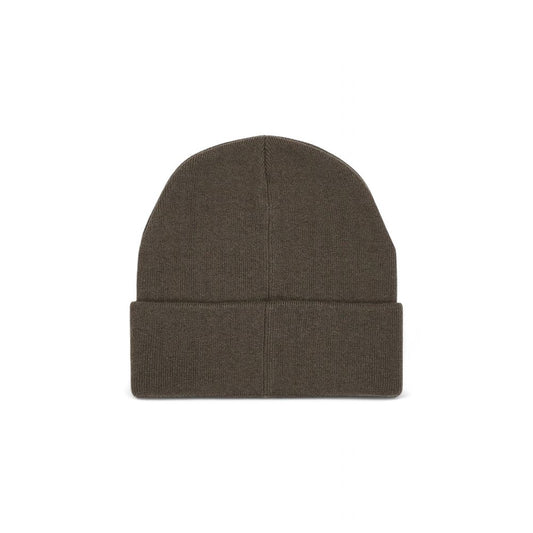 Calvin Klein Jeans Braune Wollmützen Baseballmütze