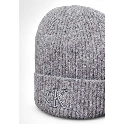 Calvin Klein Graue Marabu Kappen Baseballmütze