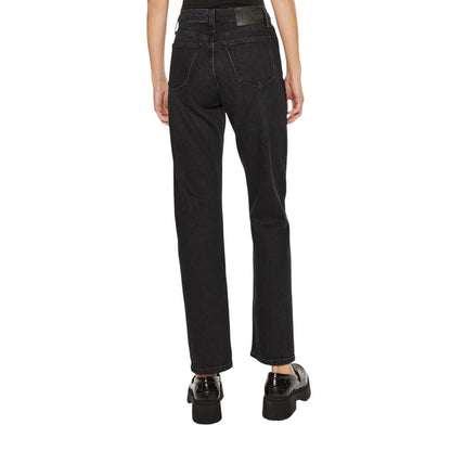 Calvin Klein Jeans Schwarze Cotton Mom Jean
