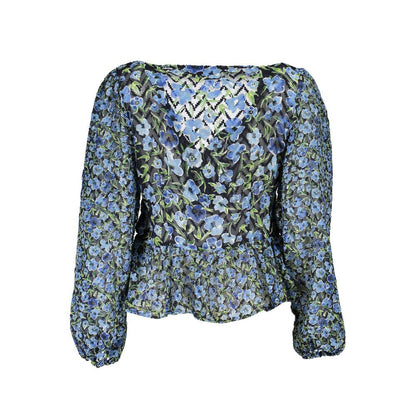 Desigual Blauer Polyester-Pullover