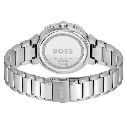 Hugo Boss Silberne Uhr aus Edelstahl