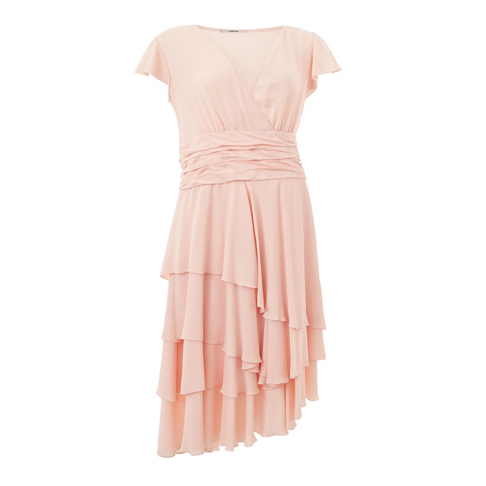 Lardini Pink Acetate Casual Dress
