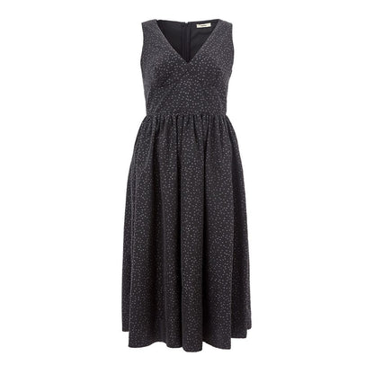 Lardini Black Polyethylene Casual Dress