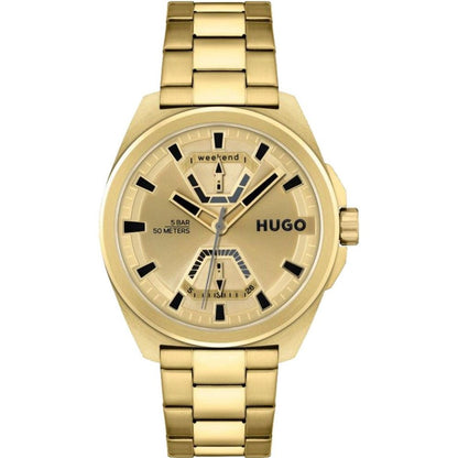 Hugo Boss Gold-Edelstahl-Uhr