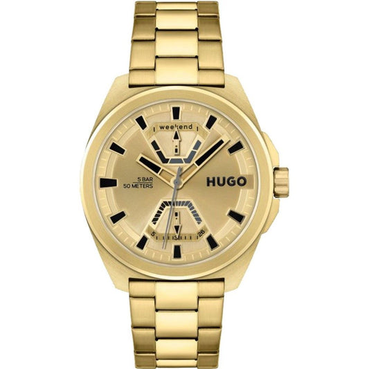 Hugo Boss Gold-Edelstahl-Uhr