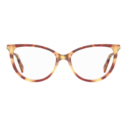 Love Moschino Braune Acetat-Rahmen