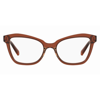 Love Moschino Gelbe Acetat-Rahmen