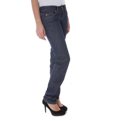 Phard Blue Cotton Skinny Jeans