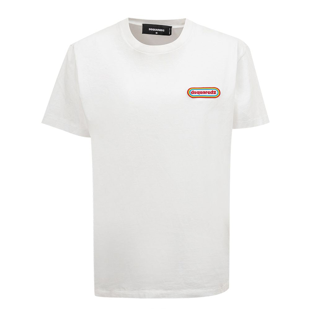 Dsquared² White Cotton T-Shirt