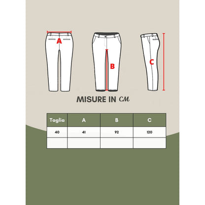 Bottega Veneta Multicolor Viscose Casual Pants