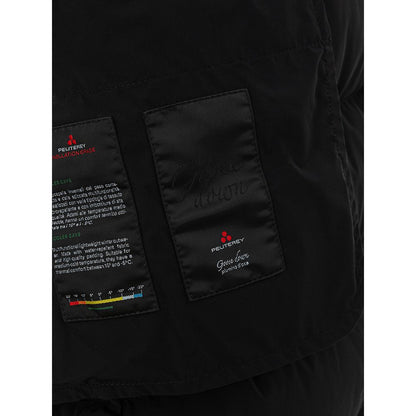 Peuterey Black Polyamide Full-Length Jacket