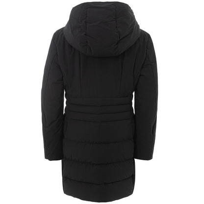 Peuterey Black Polyamide Full-Length Jacket