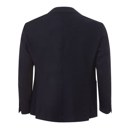 Lardini Blue Cotton Blazer