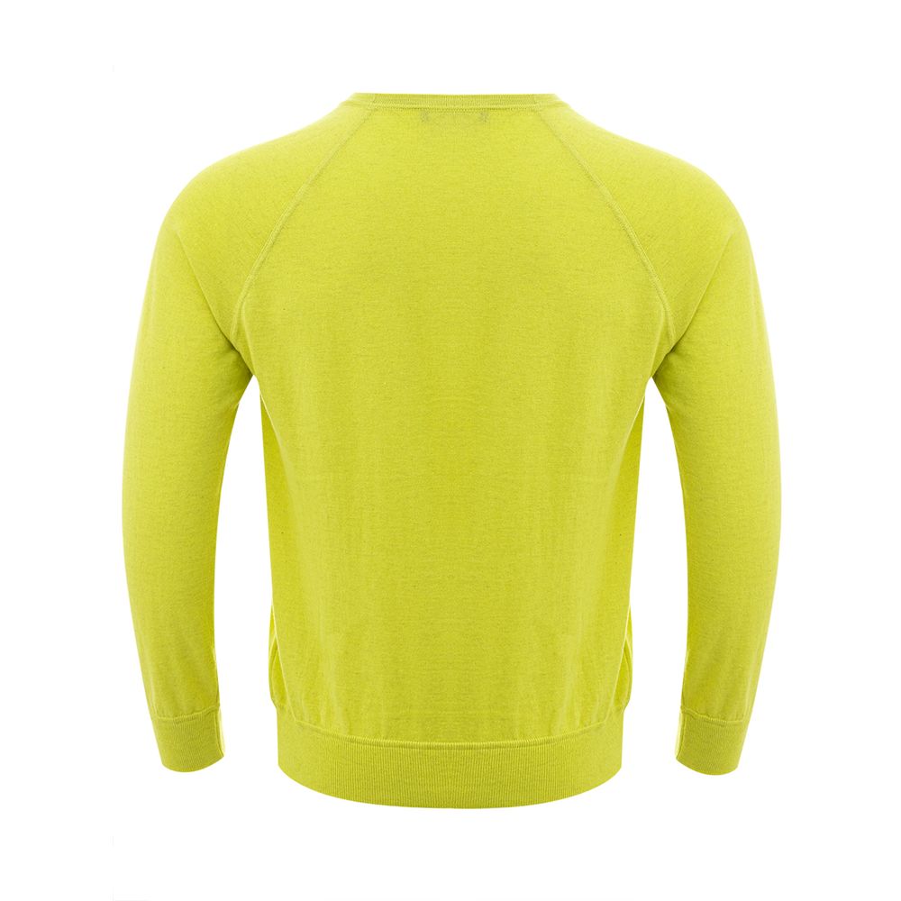 Gran Sasso Yellow Cotton Sweatshirt