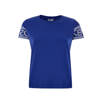 Kenzo Blue Cotton T-Shirt