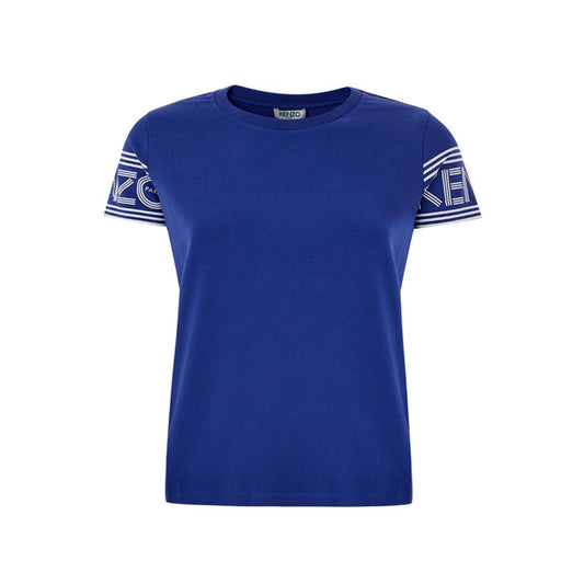 Kenzo Blue Cotton T-Shirt
