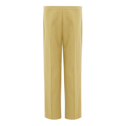 Lardini Gold Cotton Casual Pants