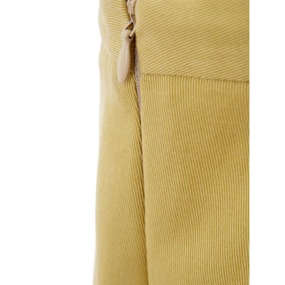 Lardini Gold Cotton Casual Pants