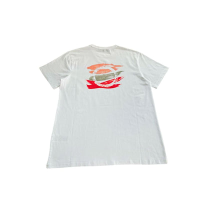 Trussardi Beachwear White Cotton T-Shirt