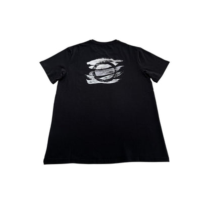 Trussardi Beachwear Black Cotton T-Shirt