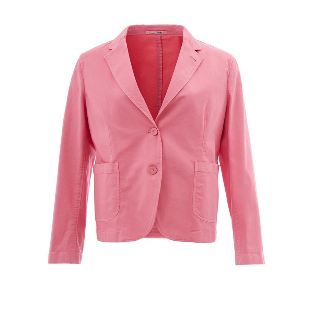Lardini Pink Cotton Blazer