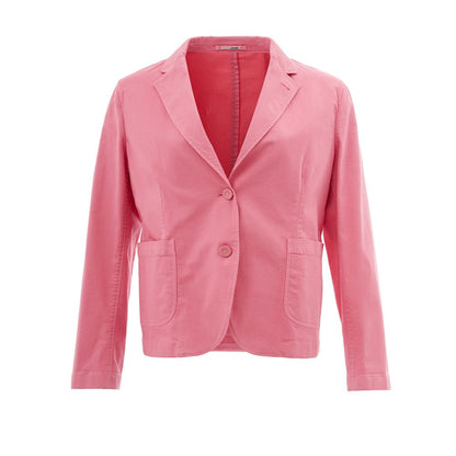Lardini Pink Cotton Blazer