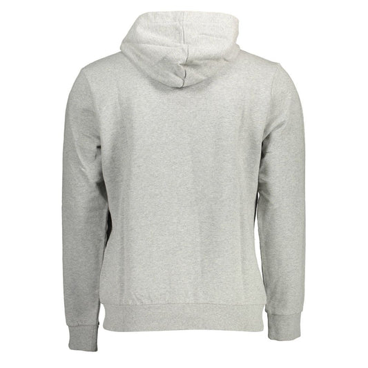 Napapijri Grigio Cotton Men Sweatshirt