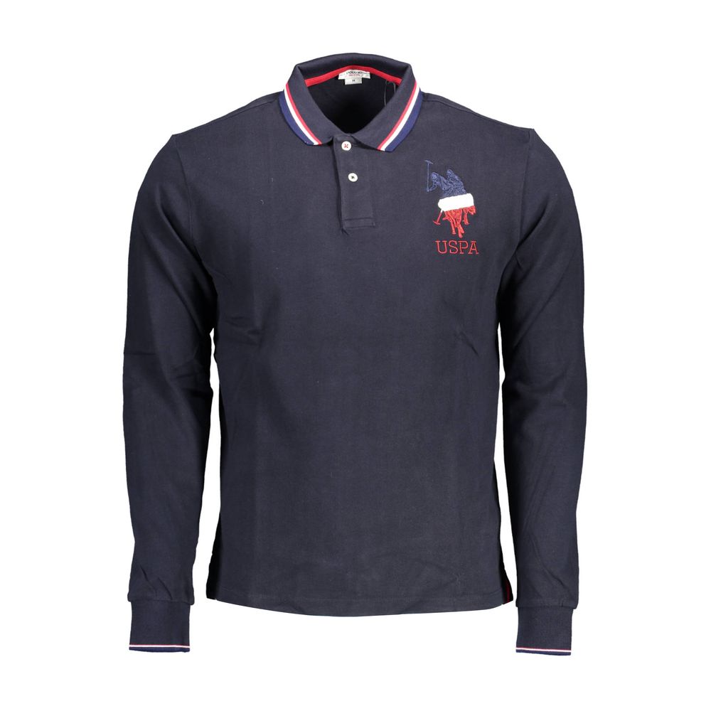 U.S. POLO ASSN. Blue Cotton Polo Shirt