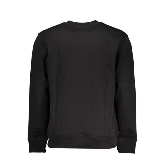 Calvin Klein Schwarzer Baumwollpullover für Männer