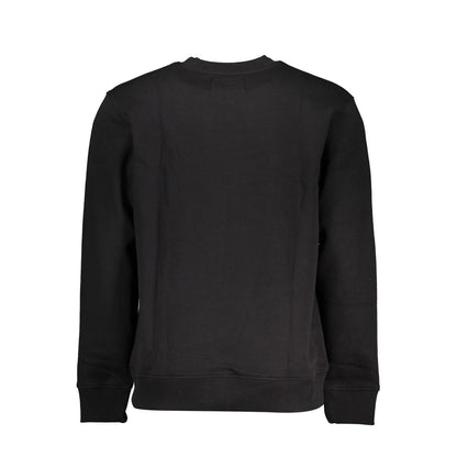 Calvin Klein Schwarzer Baumwollpullover für Männer