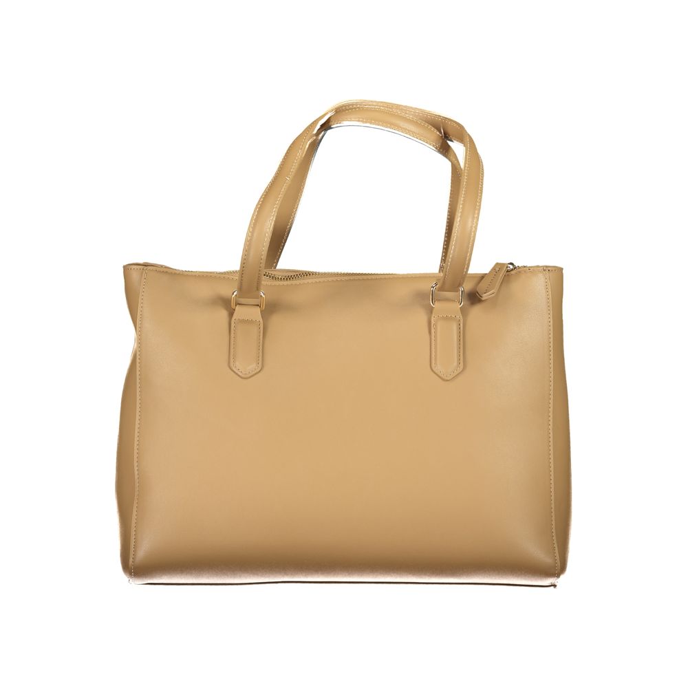Mario Valentino Beige Polyethylene Women Handbag