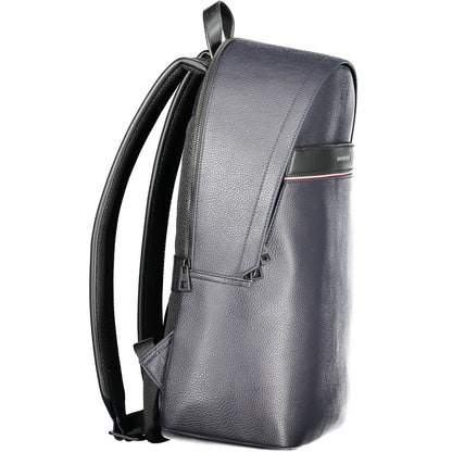 Tommy Hilfiger Blauer Polyethylen-Rucksack für Männer