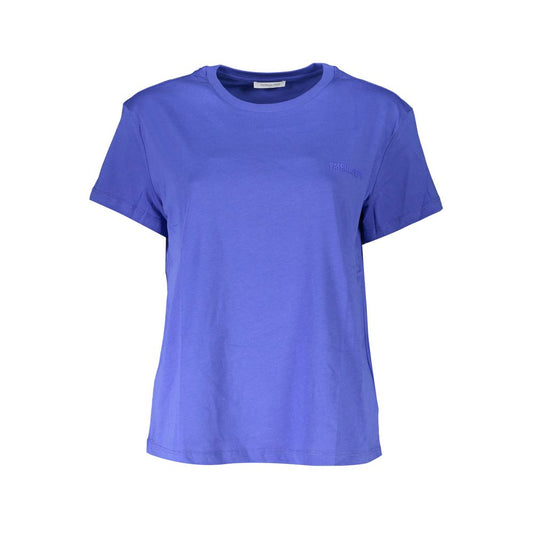 Patrizia Pepe Blue Cotton T-Shirt