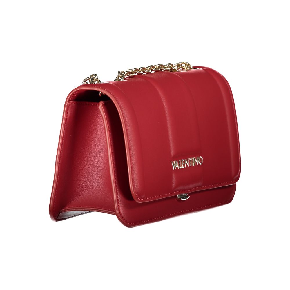 Mario Valentino Rosso Polyurethane Women Shoulder Bag