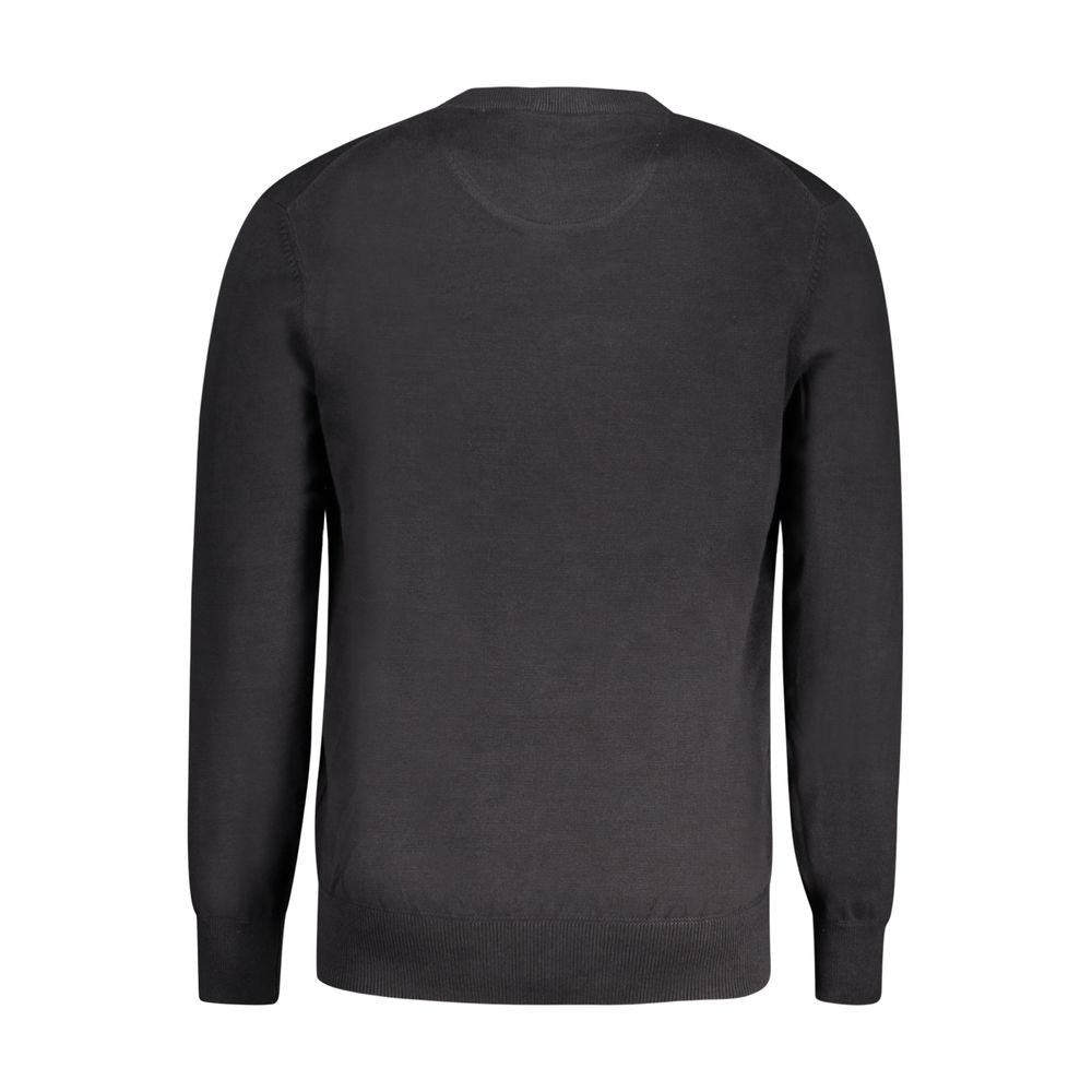Timberland Black Organic Cotton Men Sweater