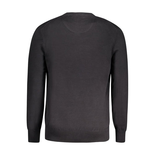 Timberland Black Organic Cotton Men Sweater