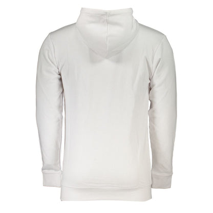 Cavalli Class White Cotton Sweatshirt